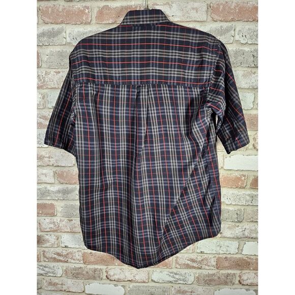 Burberrys Men's Vintage Nova Check Cotton Button‎ Up Shirt Small - Picture 3 of 9